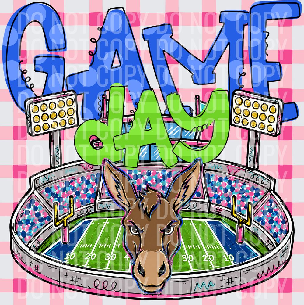 KayndiDesigns 08.26 Game Day Stadium Mules