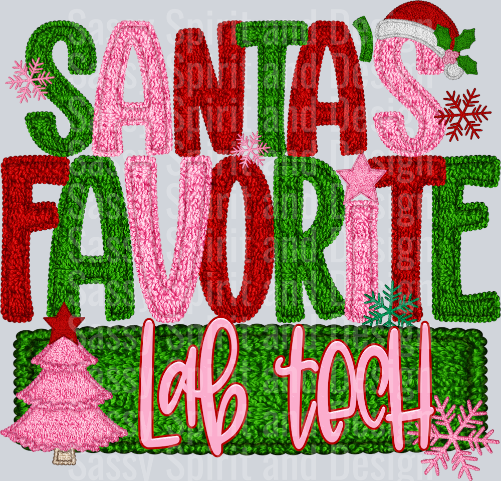 SANTAS FAVORITE LAB TECH