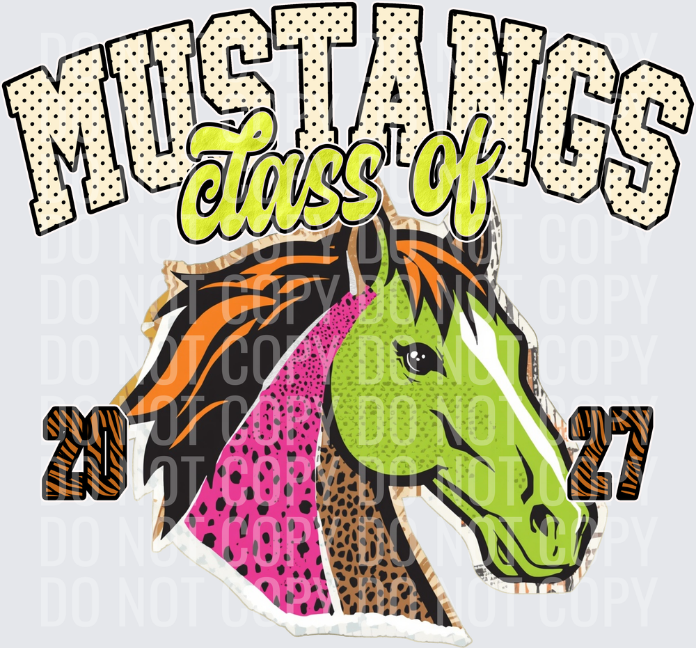 KayndiDesigns 10.26 Class of 2027 Bright Mustangs 2