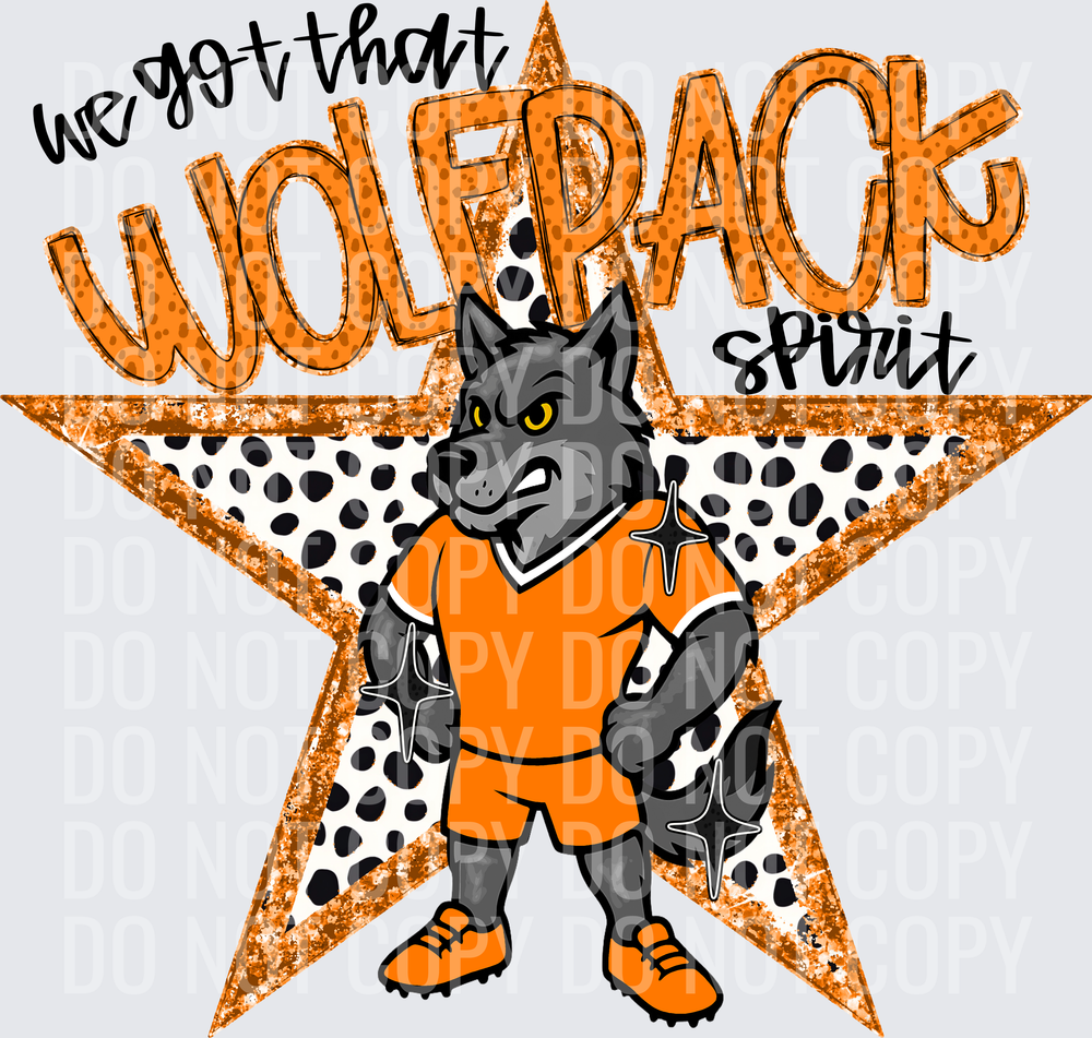 KayndiDesigns 09.26 We Got That Spirit Wolfpack Orange