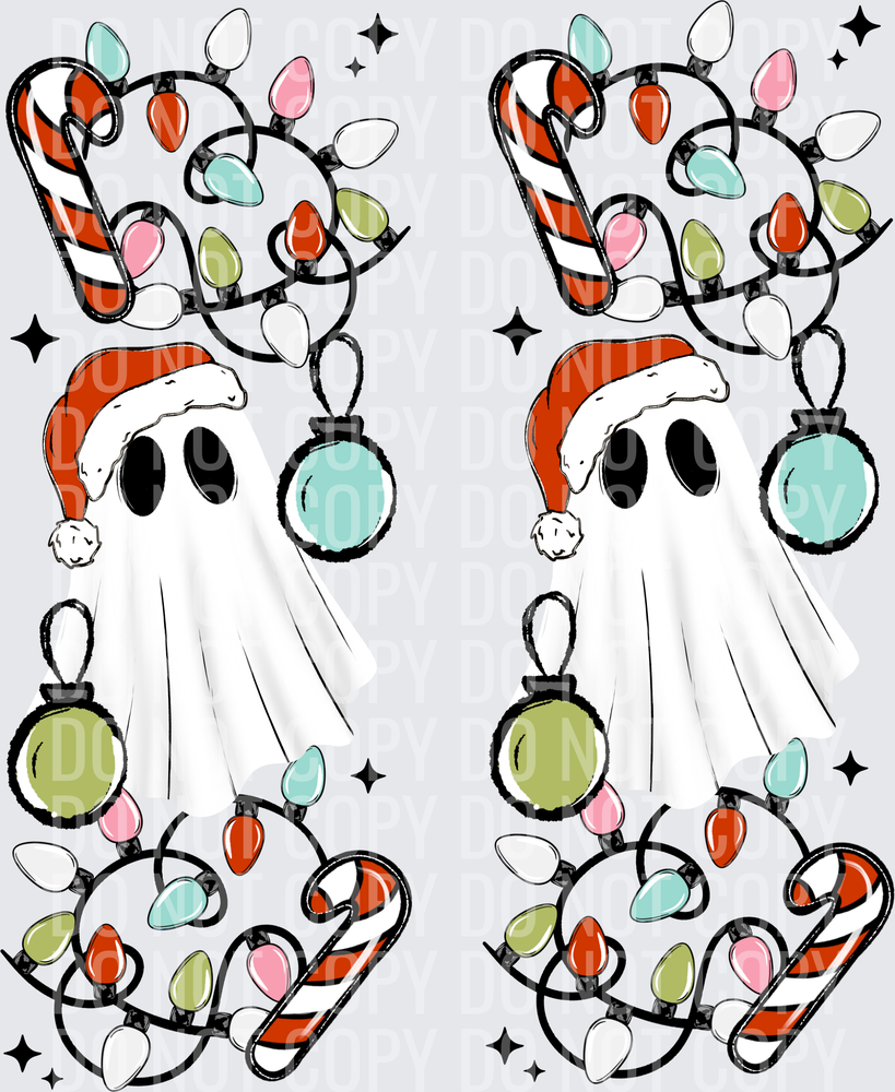 christmas ghostie sleeves