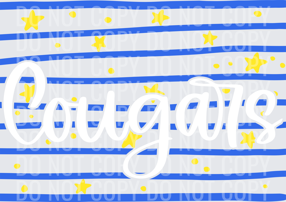 CougarsRoyalYellow