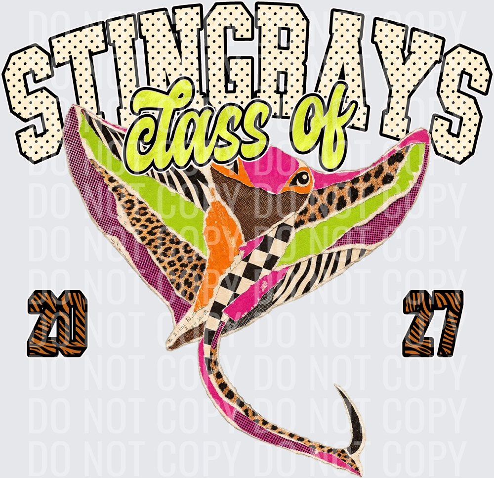 KayndiDesigns 10.26 Class of 2027 Bright Stingrays 9