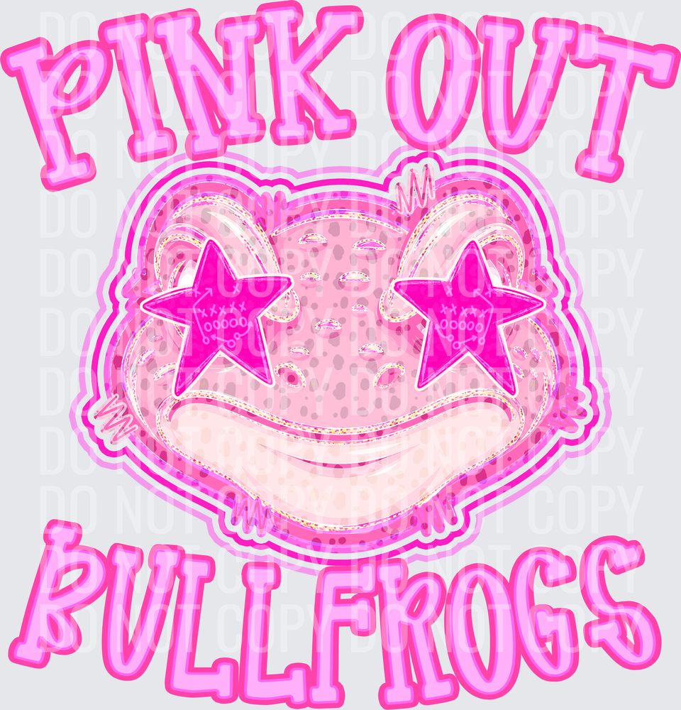 KayndiDesigns 09.26 Pink Out Bullfrogs