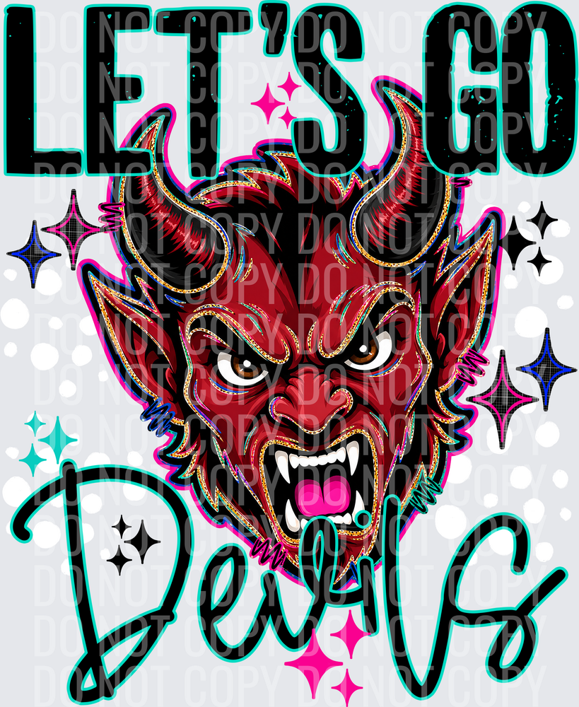 LETS GO MASCOTS DEVILS