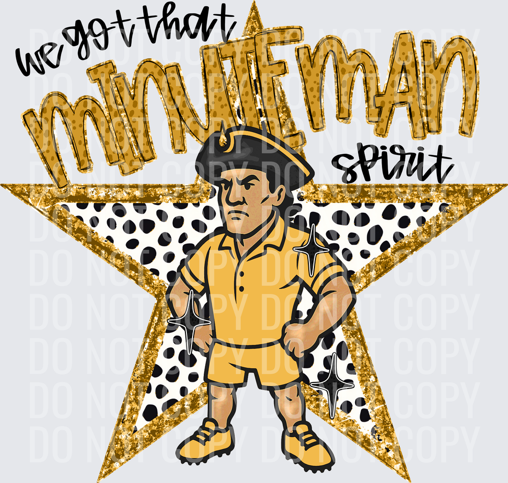 KayndiDesigns 09.26 We Got That Spirit Minuteman Gold
