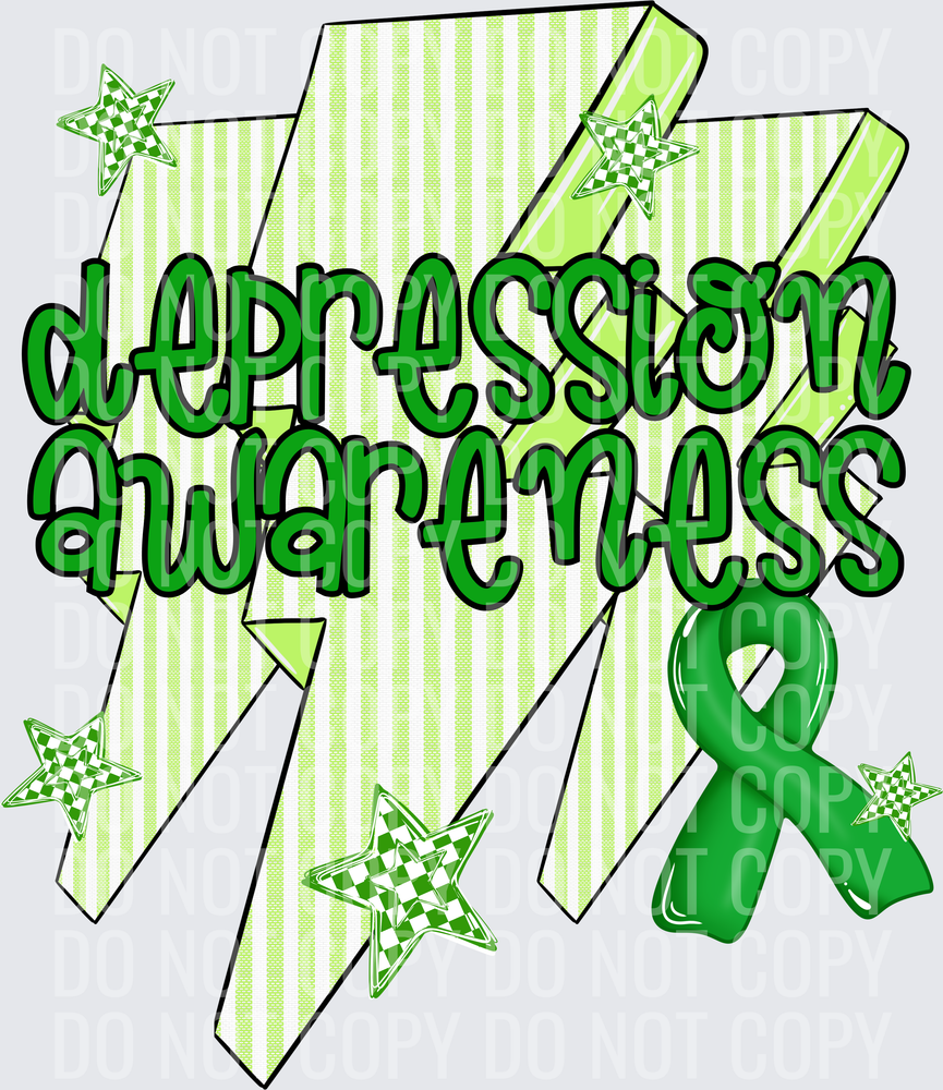 DEPRESSION AWARENESS BOLT