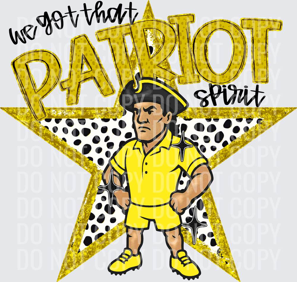 KayndiDesigns 09.26 We Got That Spirit Patriot Yellow