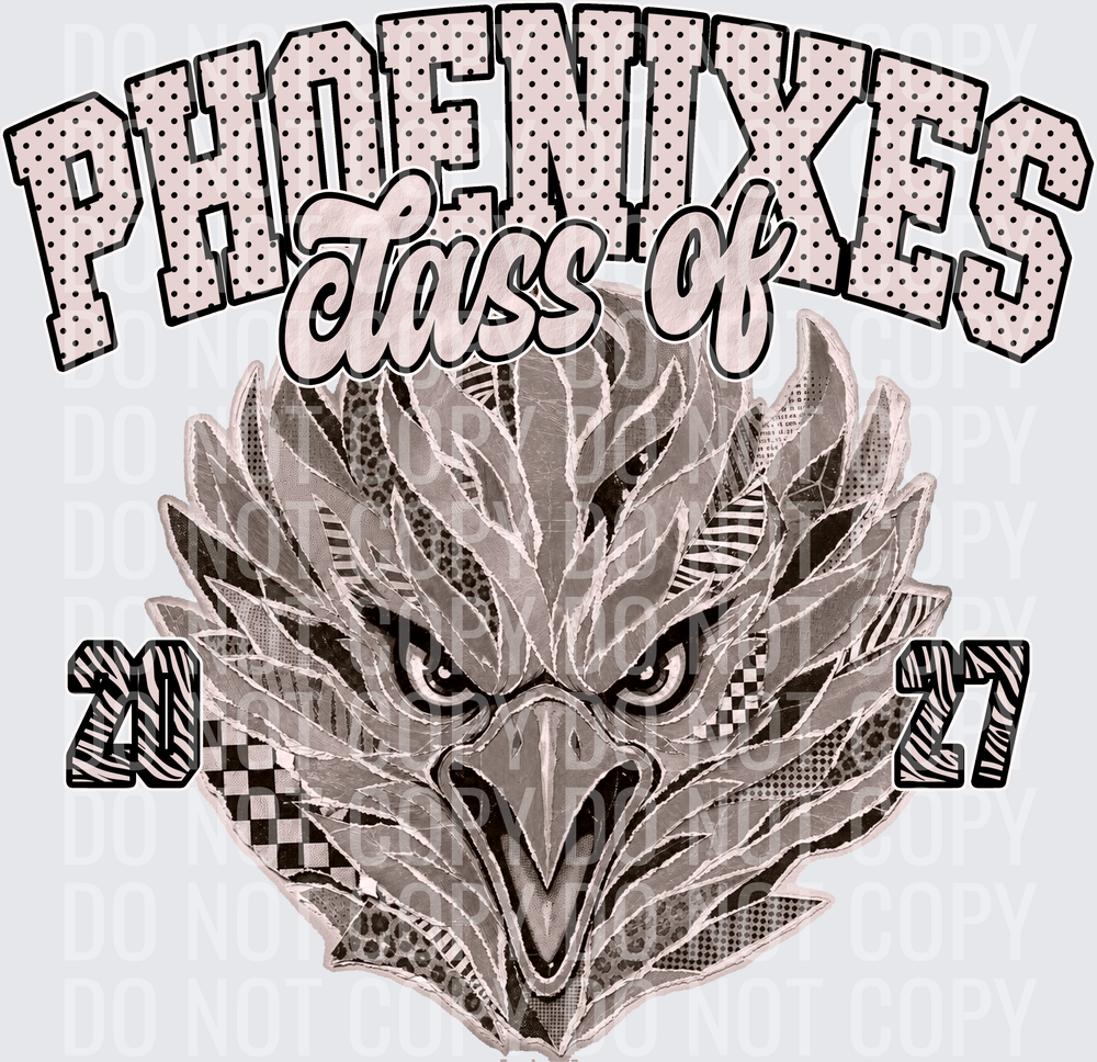 KayndiDesigns 10.26 Class of 2027 Neutral Phoenixes