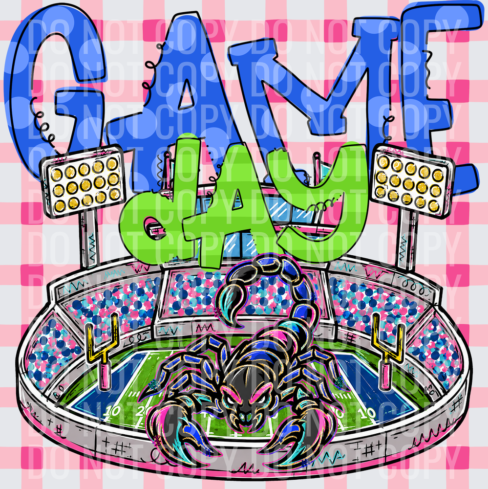 KayndiDesigns 08.26 Game Day Stadium Scorpions