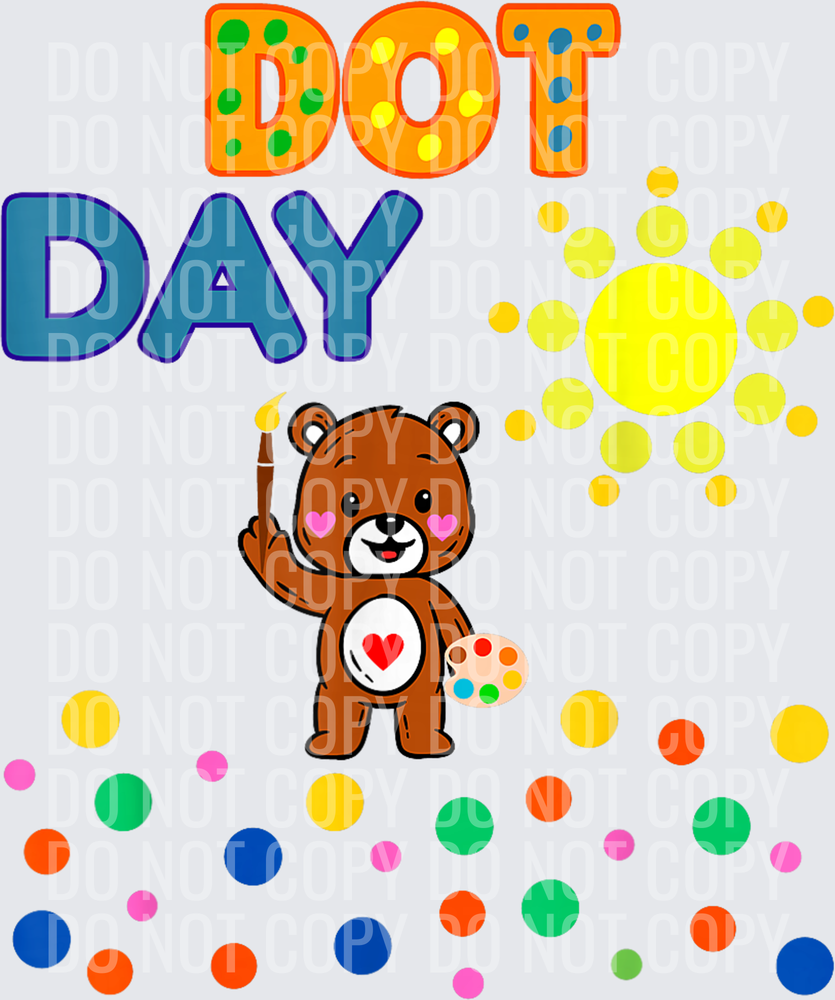 Kids-Toddler-Dot-Day-Bear-T-Shirt