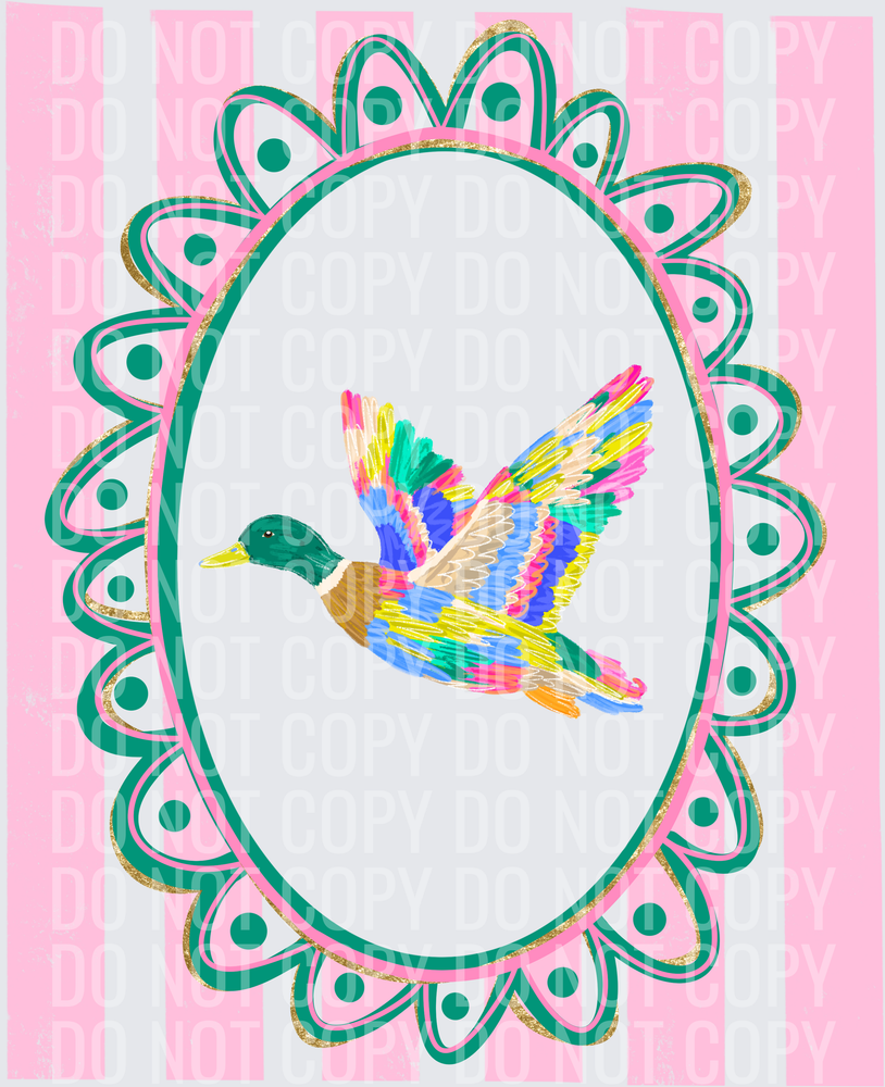 freebie pink duck