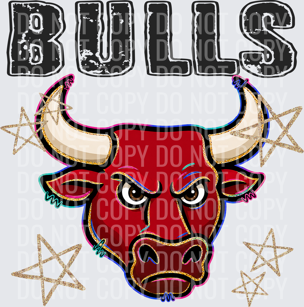 KayndiDesigns 08.26 Grunge Varsity Bulls 3