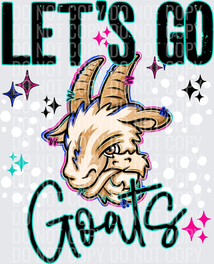 LETS GO MASCOTS GOATS