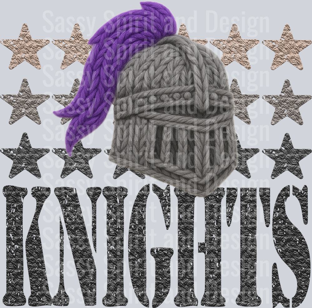 YARN MASCOTS KNIGHTS