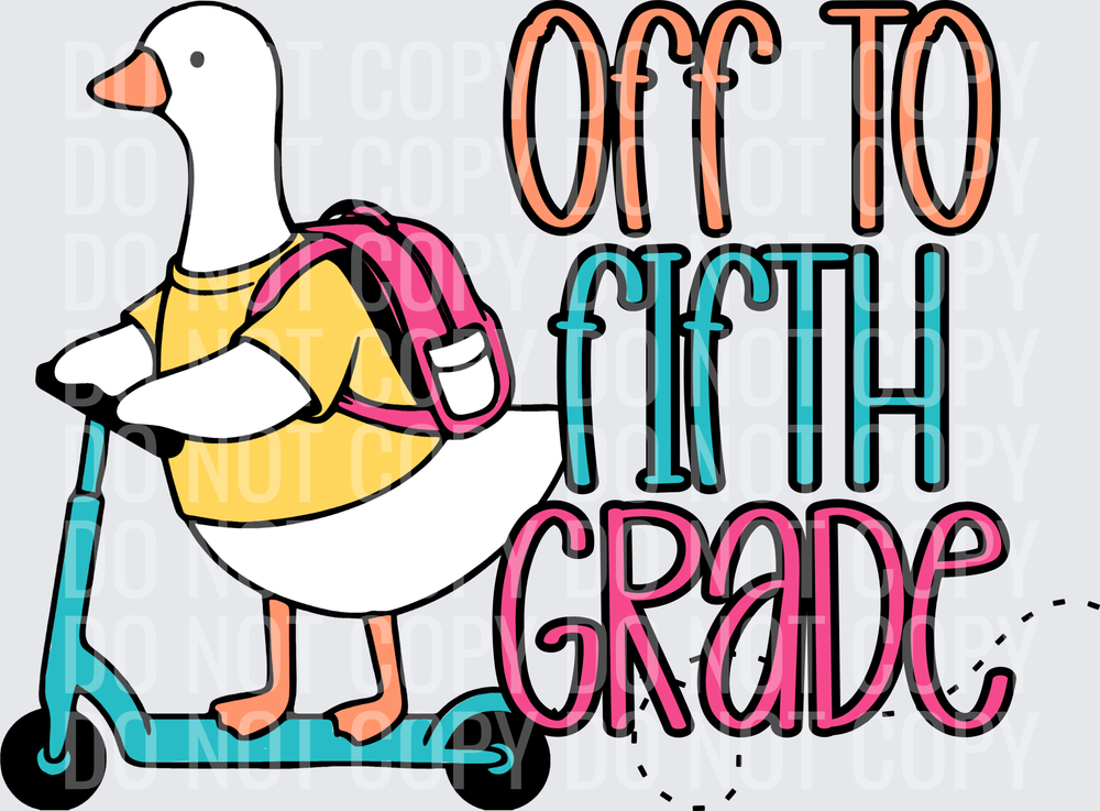 GOOSE GRADE FIFTH
