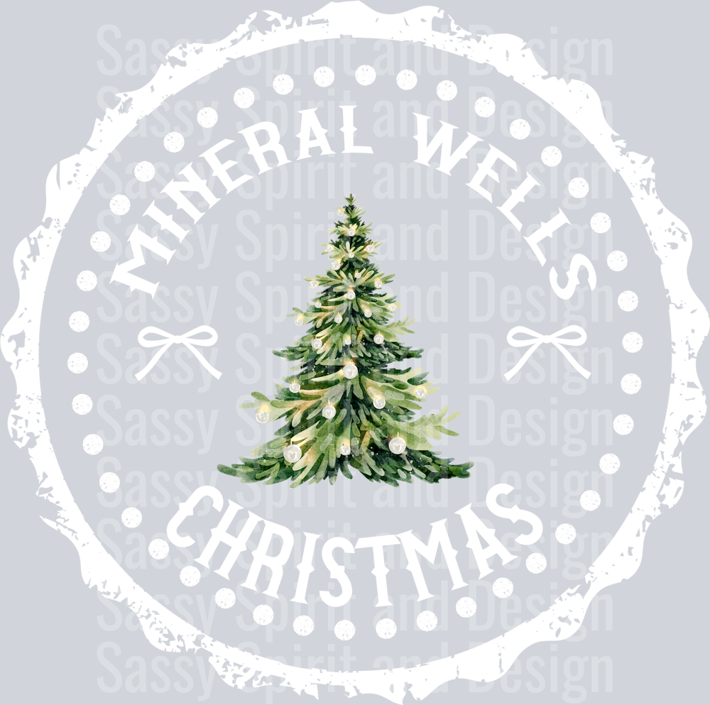 MINERAL WELLS CHRISTMAS STAMP