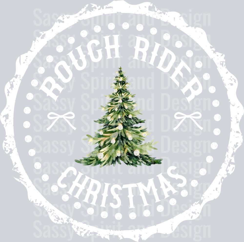 ROUGH RIDER CHRISTMAS STAMP