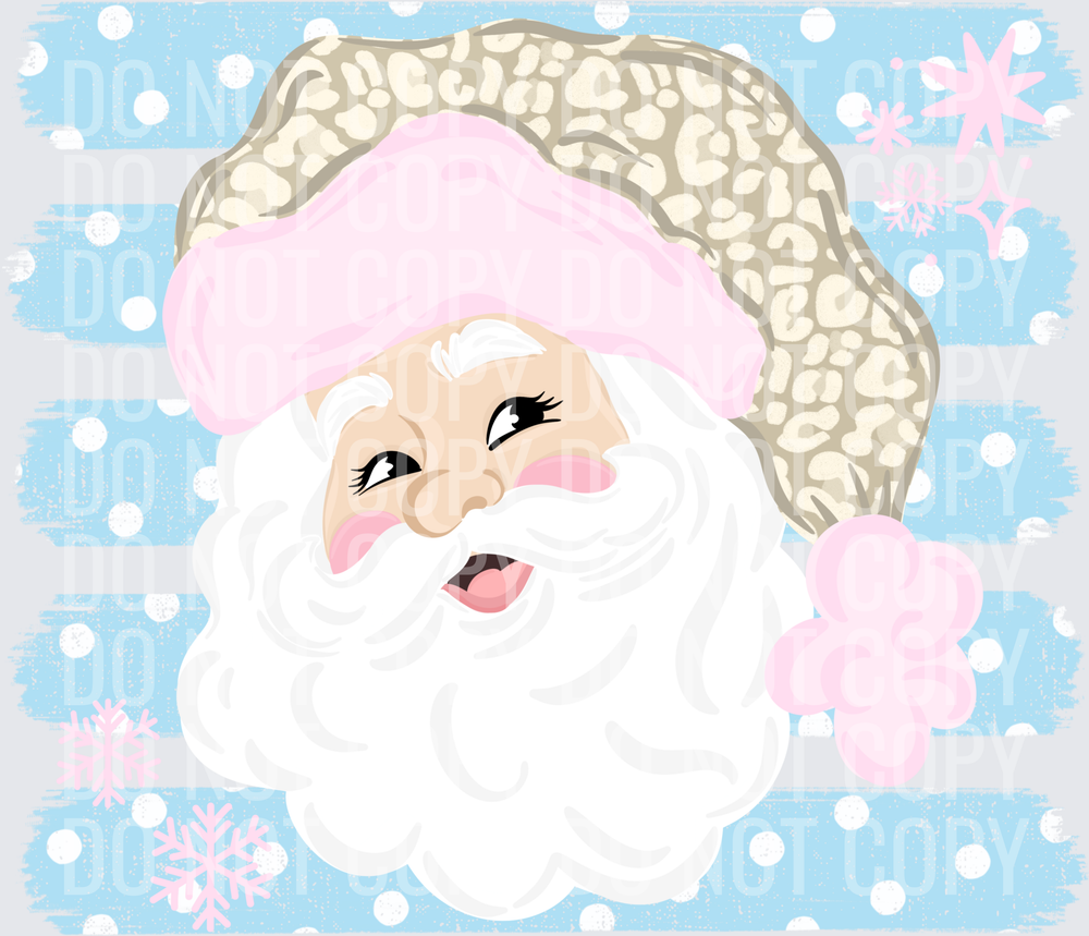 Santa leopard