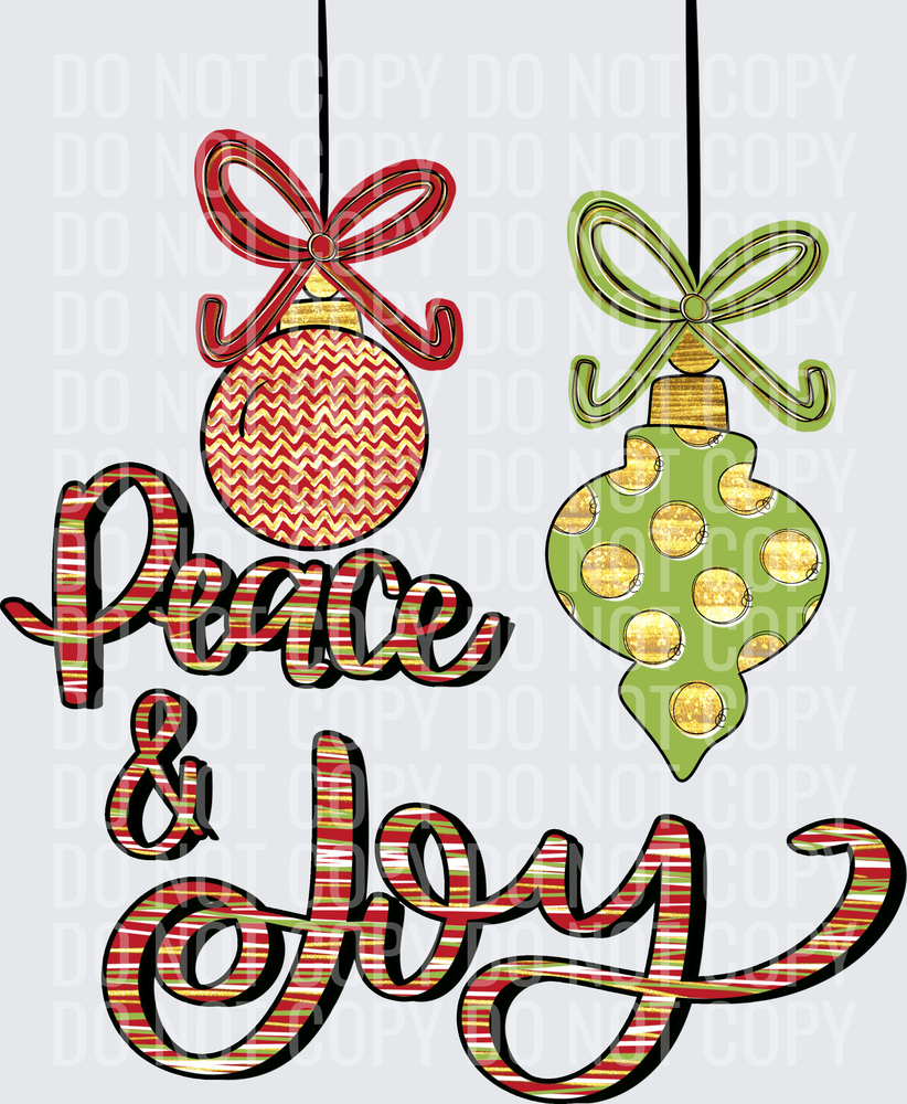 Peace and Joy