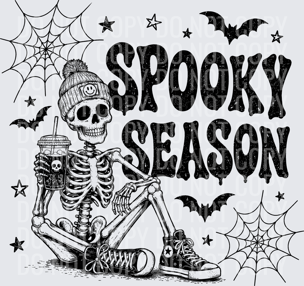 SPOOKY SEASON SKELETON