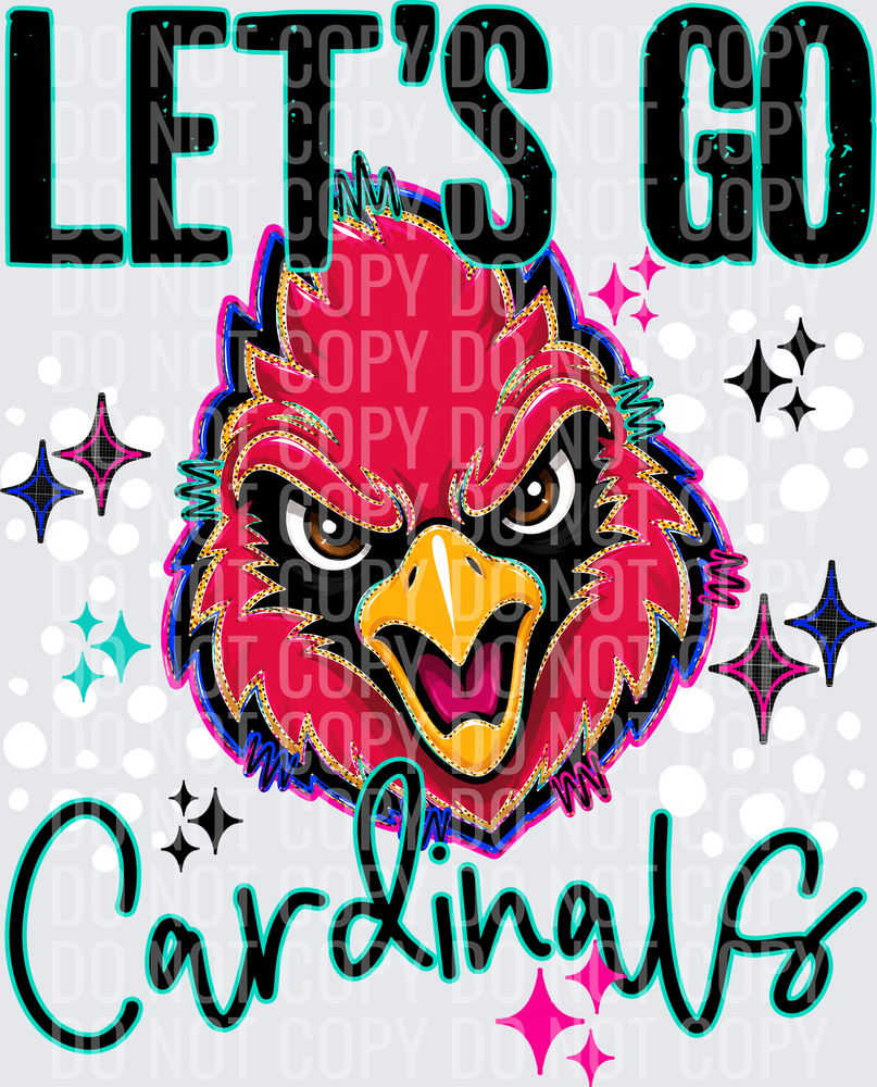 LETS GO MASCOTS CARDINALS