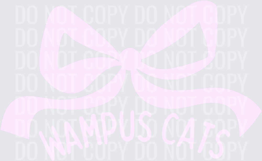 Wampus cat bow