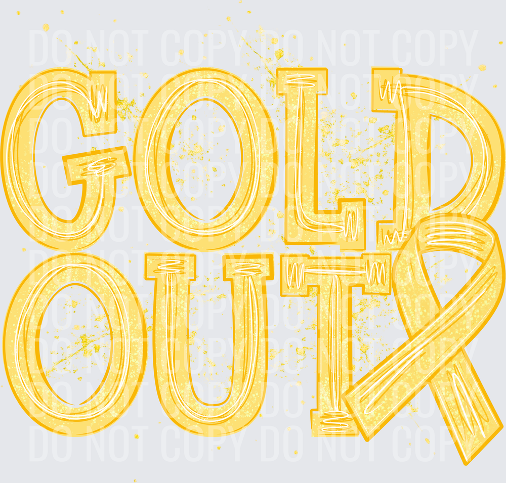GOLD OUT RIBBON 3