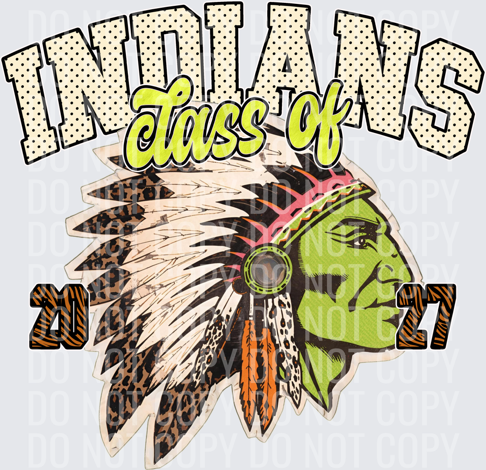 KayndiDesigns 10.26 Class of 2027 Bright Indians