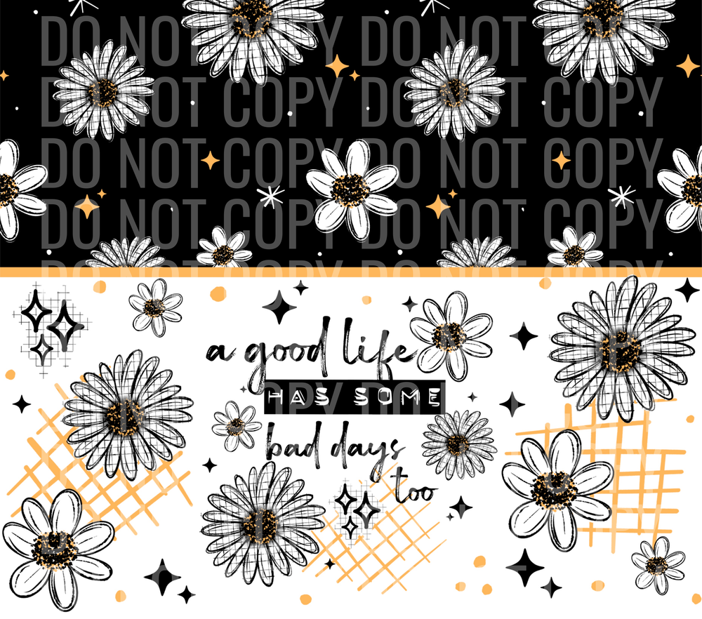 Good life tumbler wrap