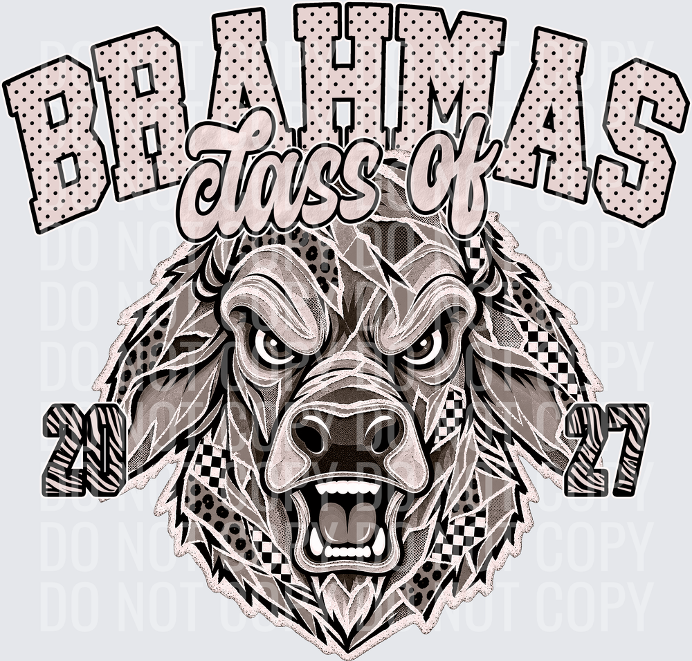 KayndiDesigns 10.26 Class of 2027 Neutral Brahmas