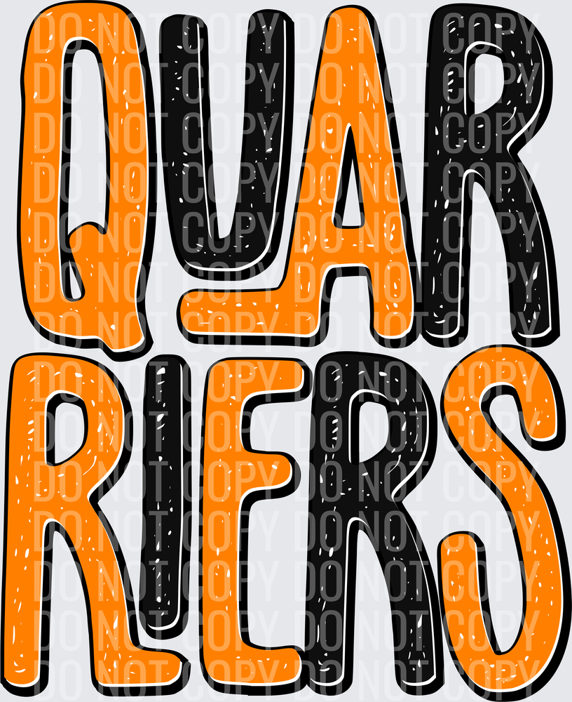 QuarriersOrangeBlack