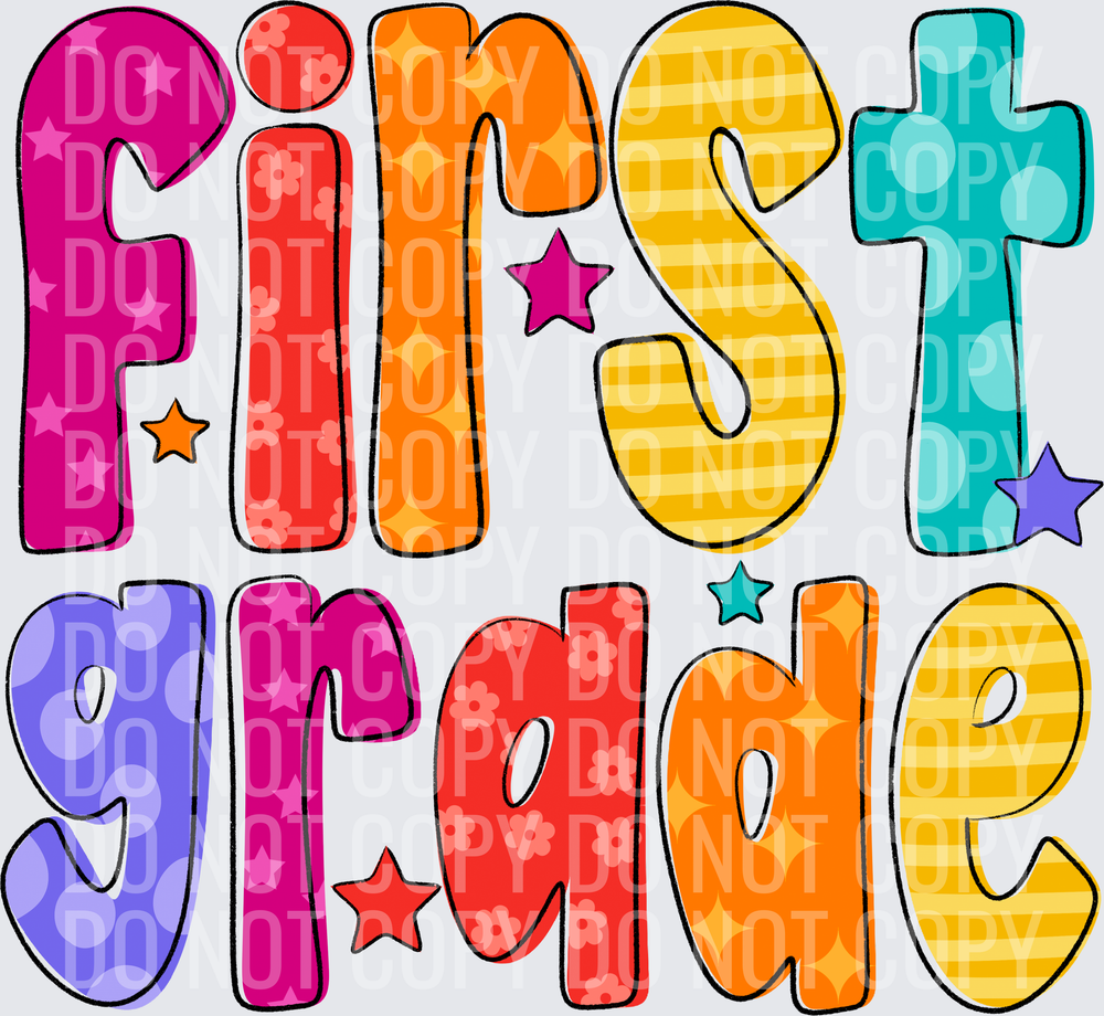 FIRST GRADE DOODLE