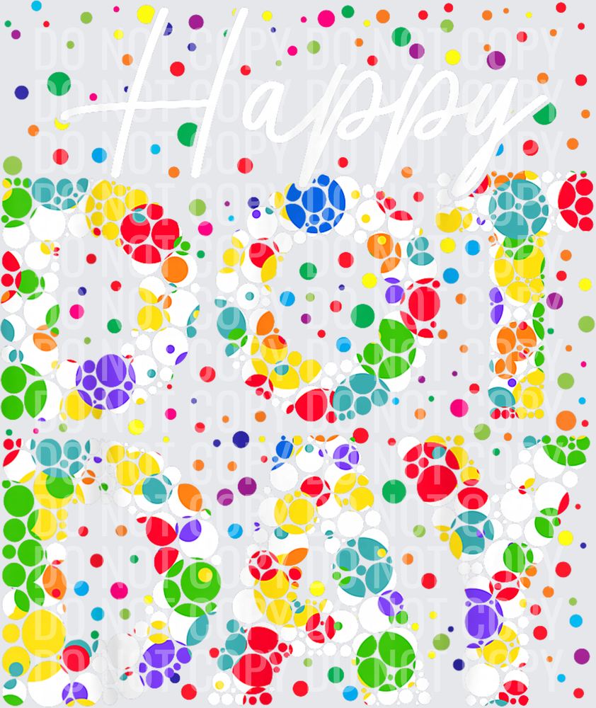 Happy Dot Day Colorful Polka Dot Teachers Boys Girls Kids T-Shirt