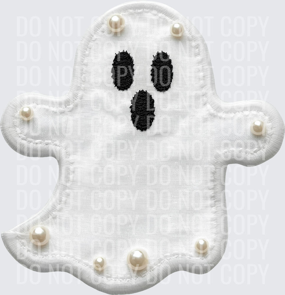 GHOST FAUX EMBROIDERY PEARL