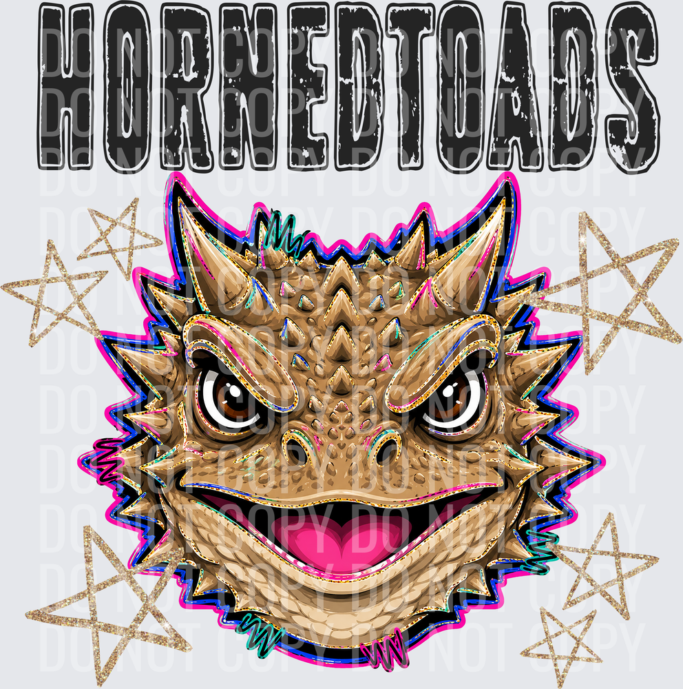 KayndiDesigns 08.26 Grunge Varsity Horned Toads
