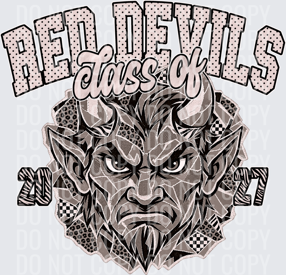 KayndiDesigns 10.26 Class of 2027 Neutral Red Devils 2