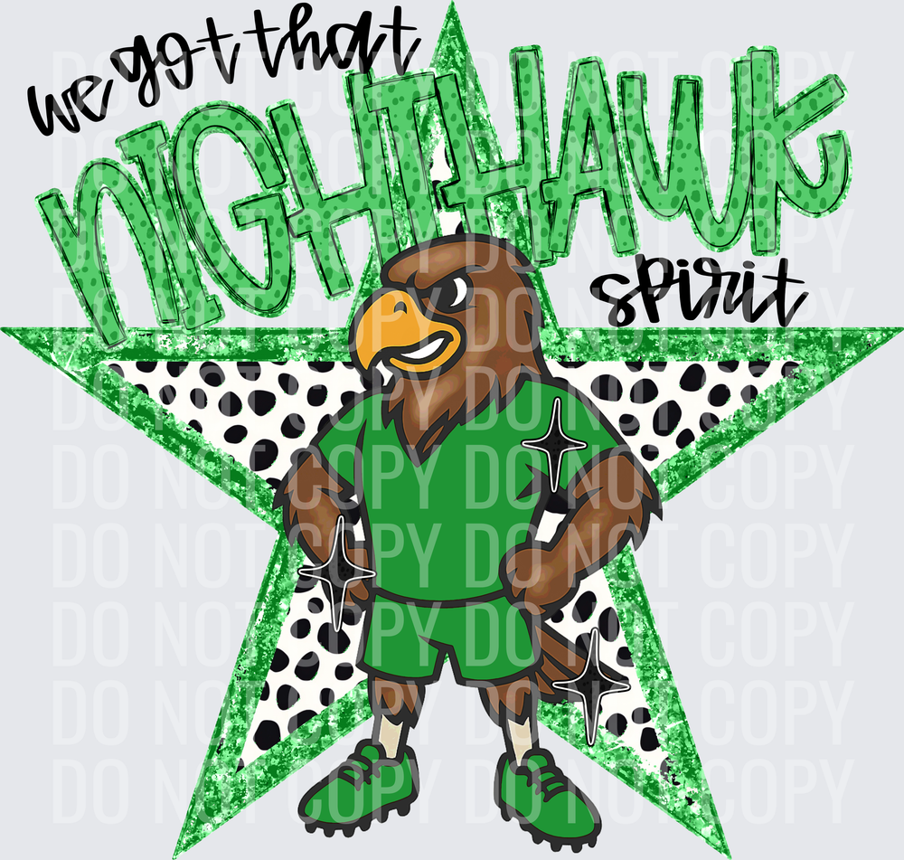 KayndiDesigns 09.26 We Got That Spirit Nighthawk Green