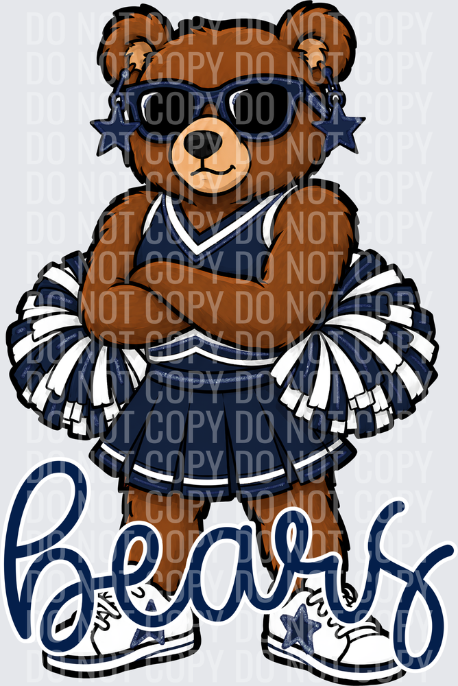 Bears Cheer Navy