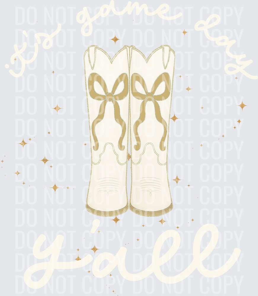 gameday yall boots tan 300dpi