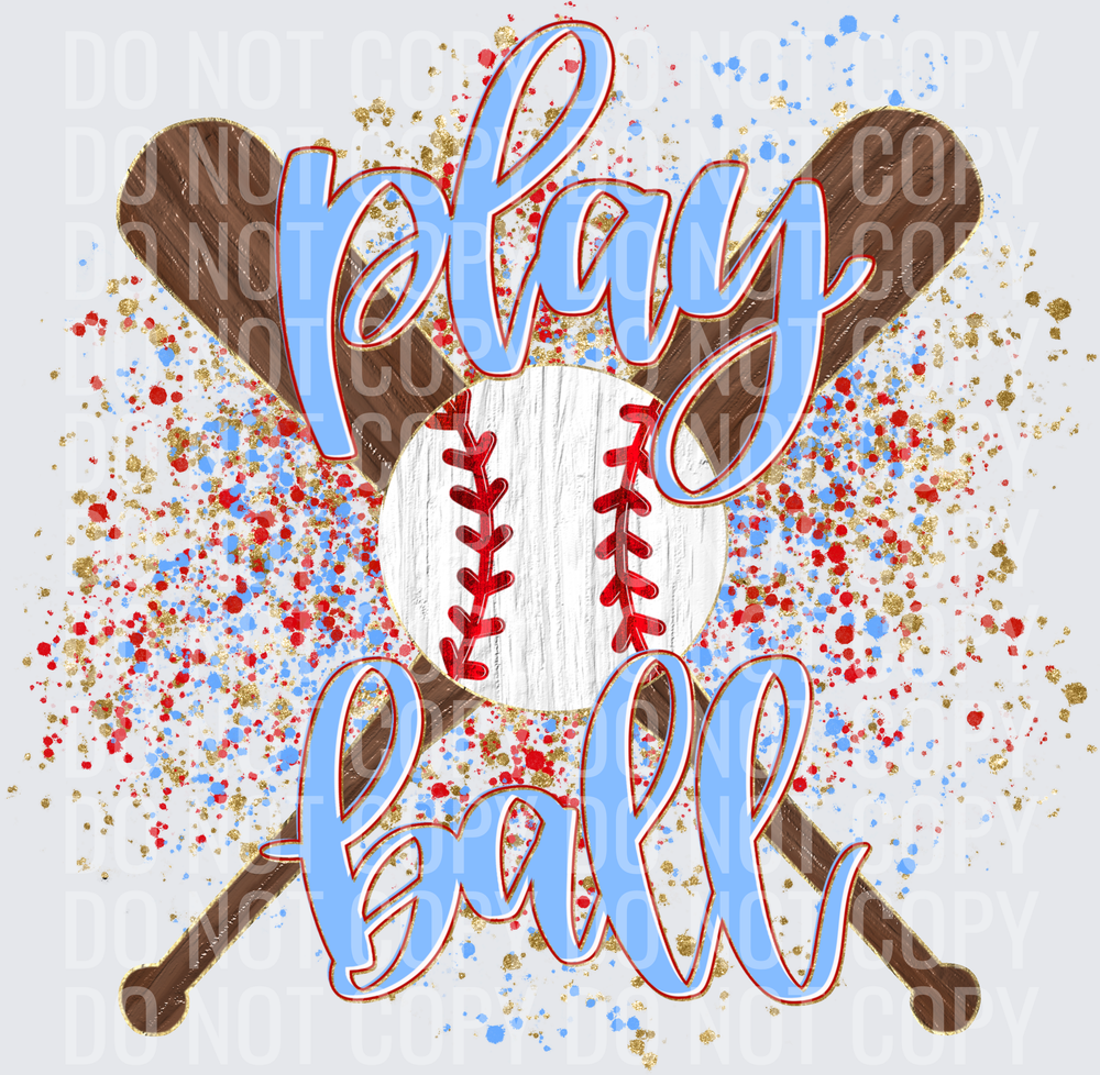 Playball Paint Stroke