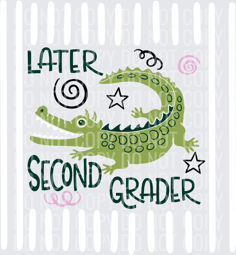 LATER SECOND GRADER WHITE