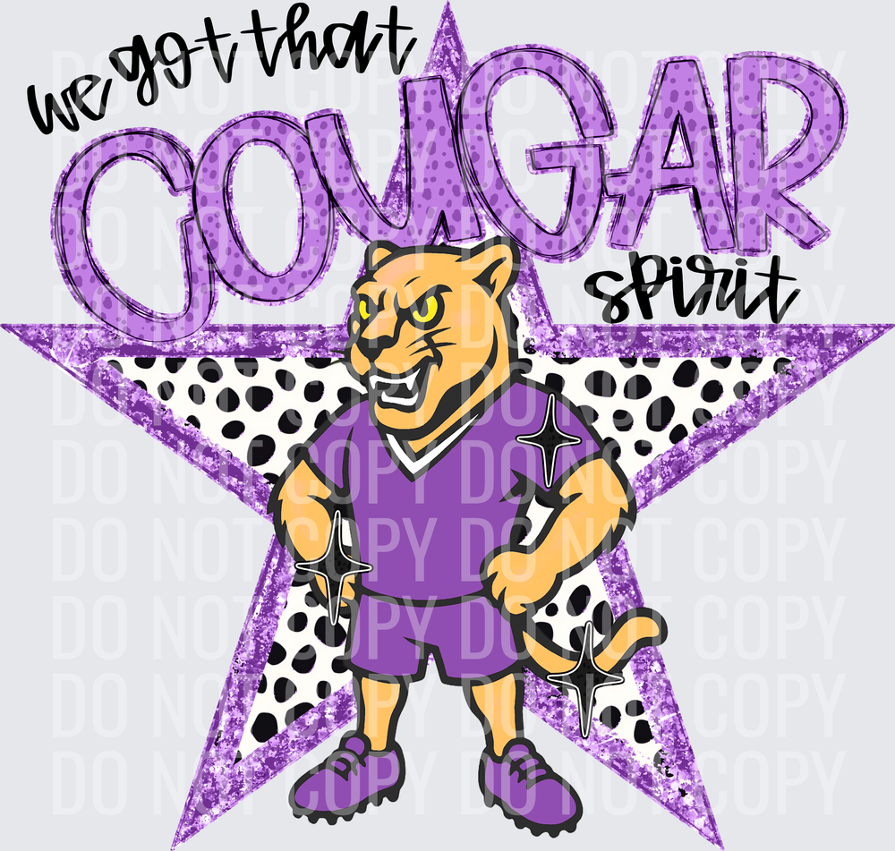 KayndiDesigns 09.26 We Got That Spirit Cougar Purple