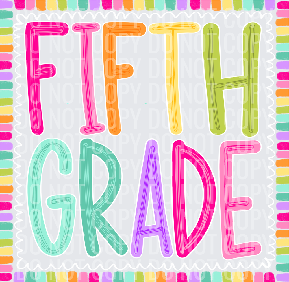 Color pop Fifth grade