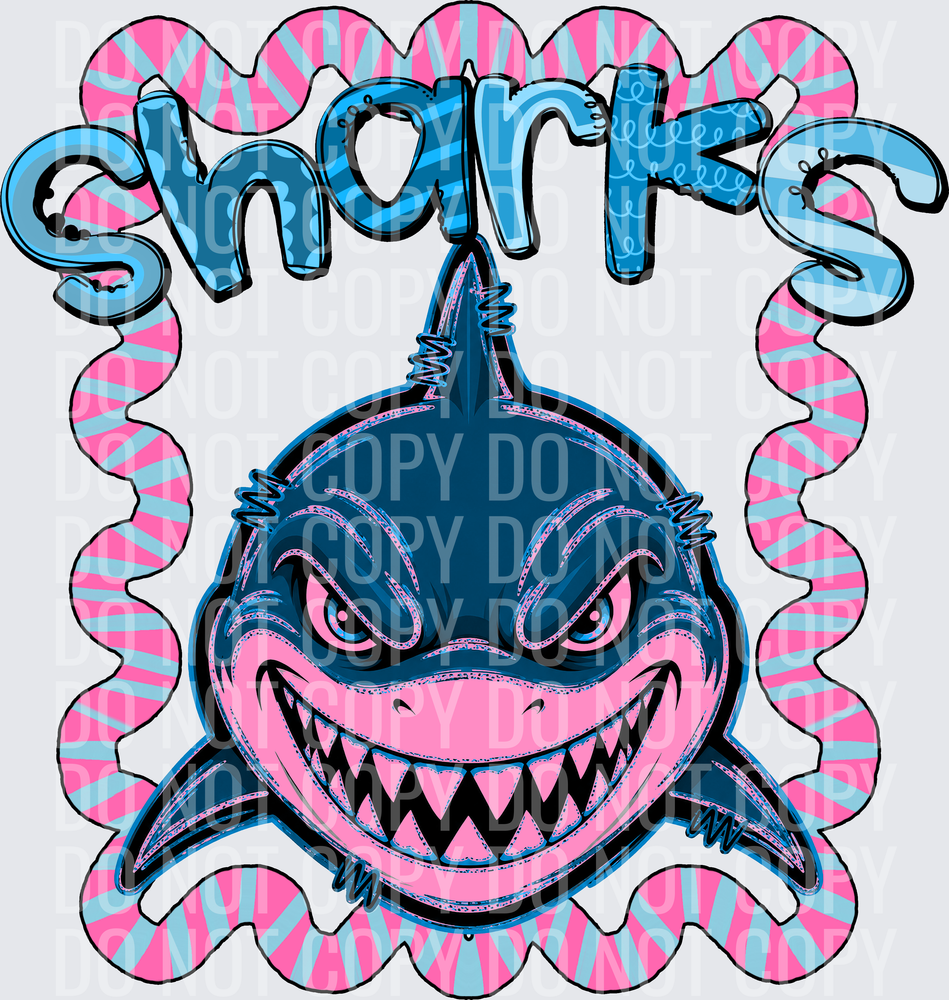 KayndiDesigns 08.26 Whimsy Sharks