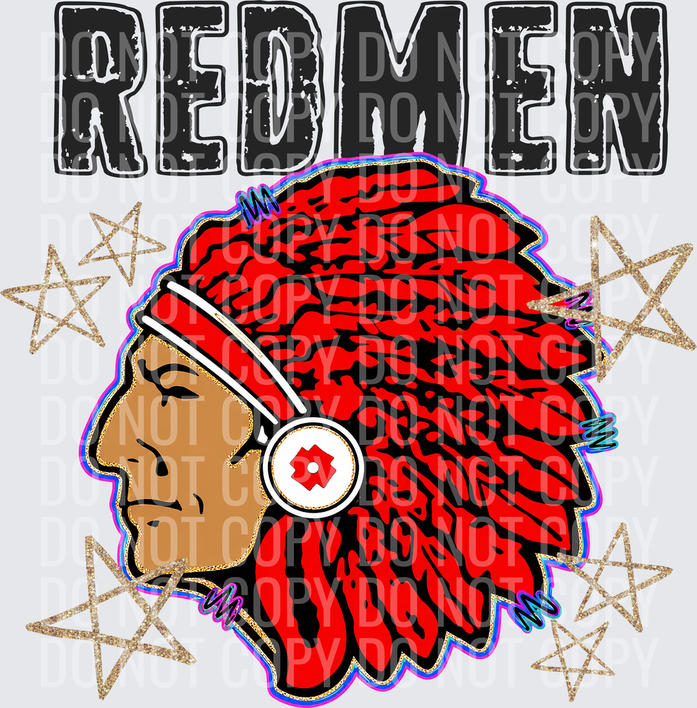 KayndiDesigns 08.26 Grunge Varsity Red Men 3