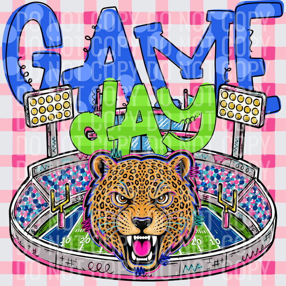 KayndiDesigns 08.26 Game Day Stadium Leopards