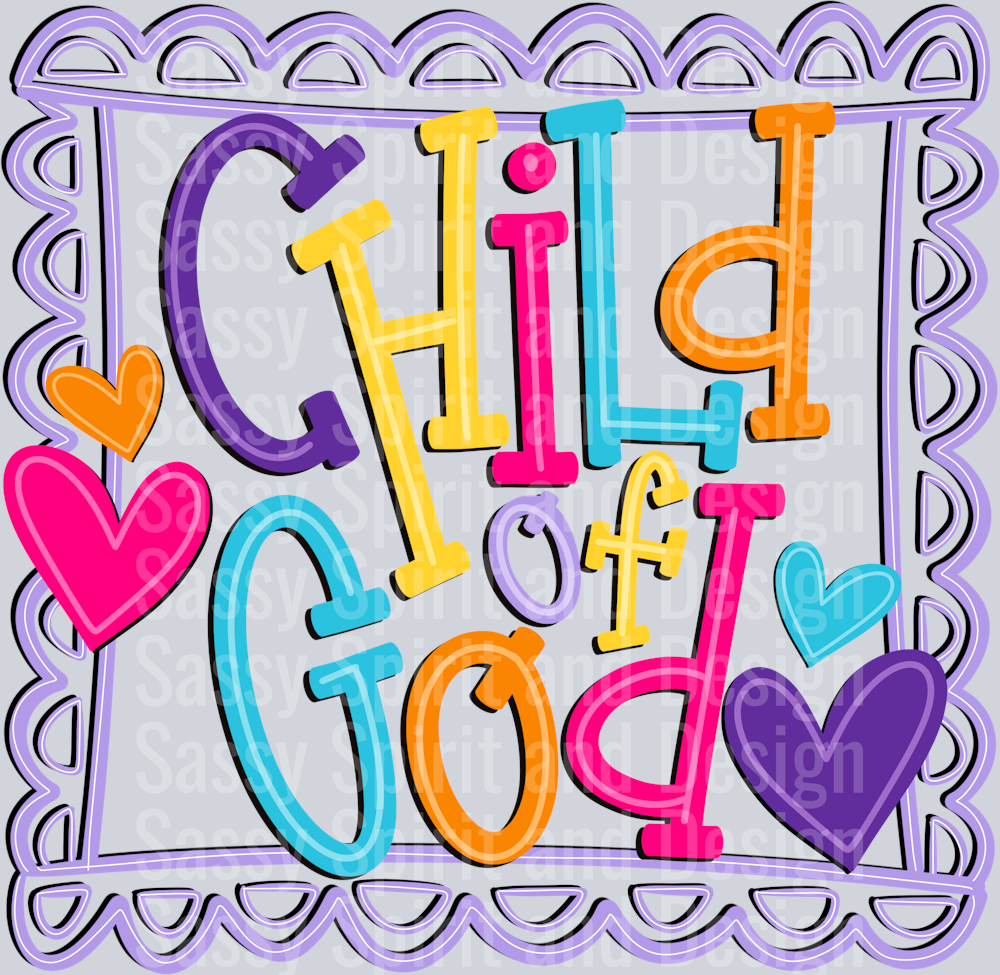Child Of God Doodle Bright