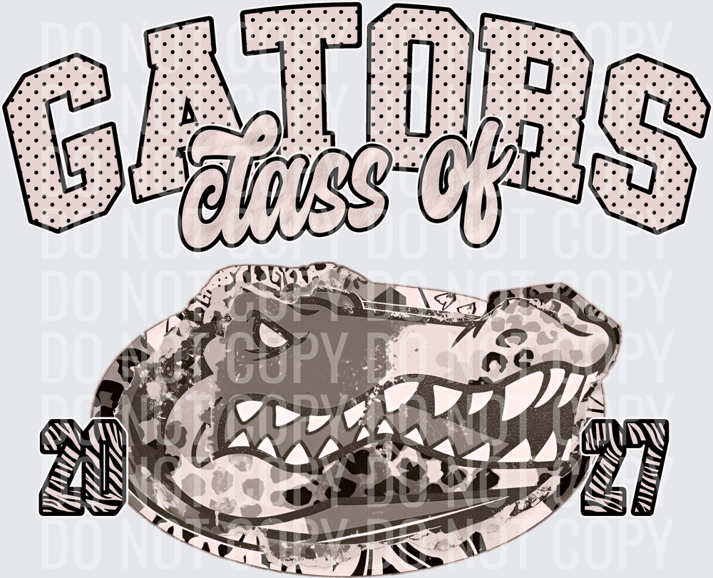 KayndiDesigns 10.26 Class of 2027 Neutral Gators