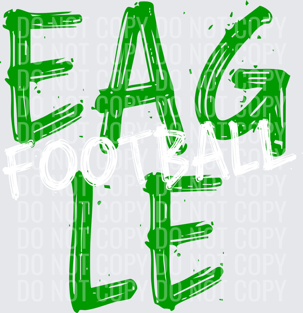 EagleGreenWhite-Football